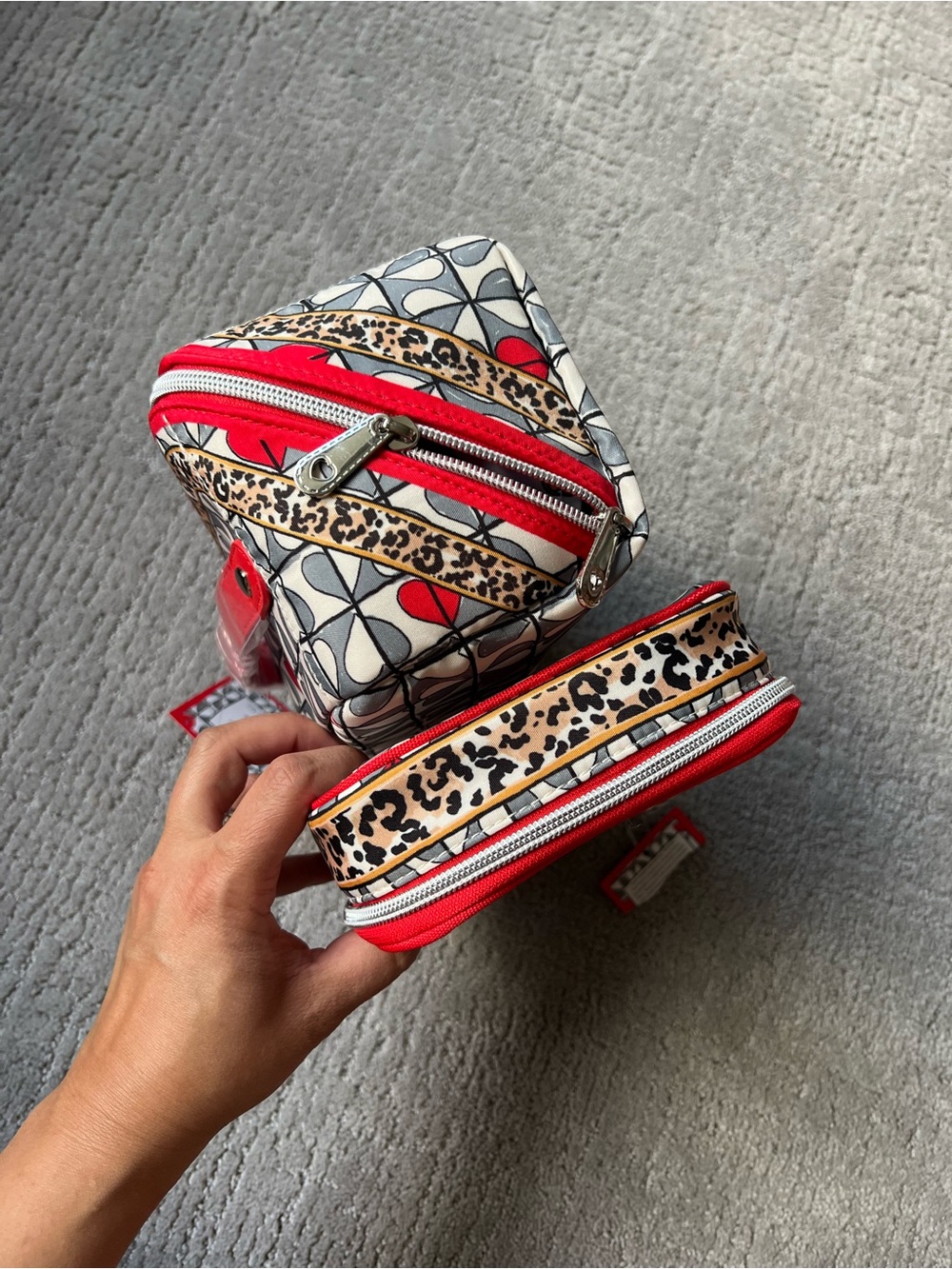 Brighton Wild Love Cosmetic Bag and Jewelry Case Set (2 Pieces) - Picture 4 of 11